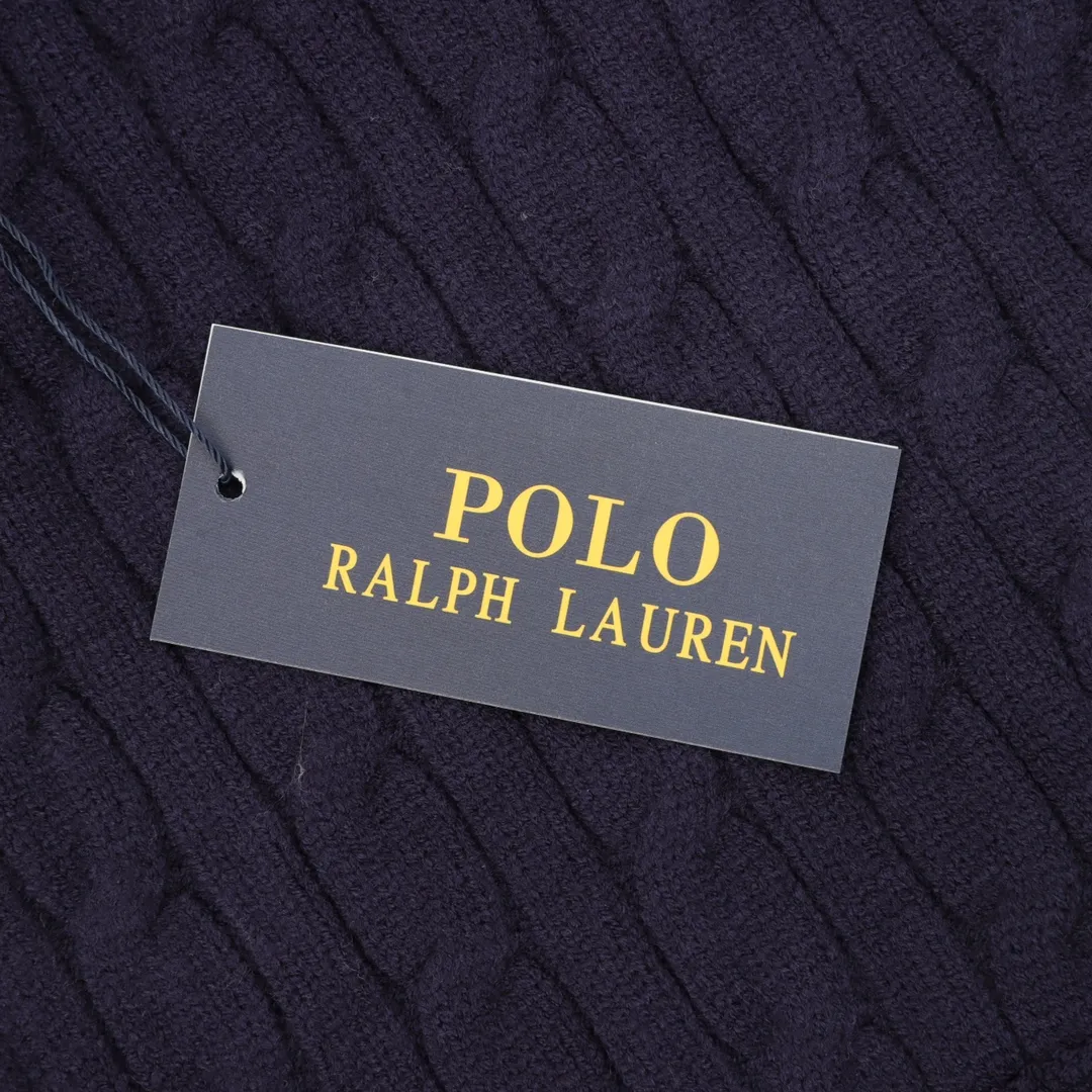 🅿️520 Ralph Lauren 25FW small label knitted zipper jacket Ralph Lauren (RALPH LAUREN) is the "American classic" brand in the fashion industry. Founded by Mr. Ralph Lauren in 1968, it is a high-end fashion brand with a strong American flavor. The styles are highly stylized and should be regarded as the clothing brand that best represents American culture (this can be seen from the fact that the uniforms of the US team in many Olympic Games have been provided by Ralph Lauren). Size: S M L